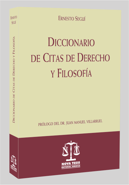 Diccionario de citas de derecho y filosof�a